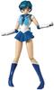 TAMASHII NATIONS Sailor Moon Sailor Mercury Color 140mm Painted Movable Figure S.H.Figuarts -Animation Edition- Approx. ABS&PVC