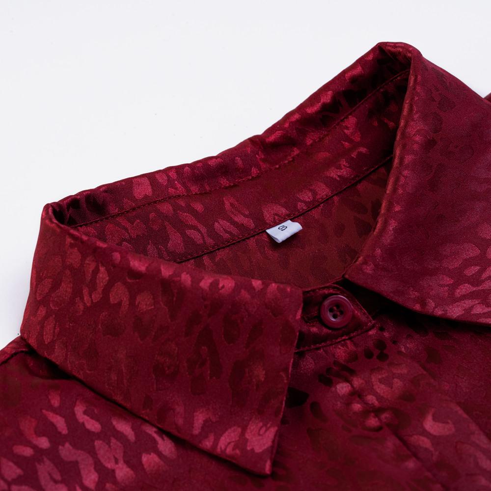 Женское осеннее однобортное элегантное платье с отворотом и длинным рукавом на шнуровке