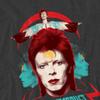 David Bowie Unisex Adult Ziggy Heads T-Shirt