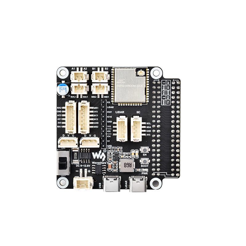 Универсальная плата драйвера MicroSnow для роботов с ESP32: Поддерживает Wi-Fi и Bluetooth.