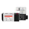 2 Position 5 Way Aluminum Alloy Pneumatic Solenoid Valve Pneumatic Piping Equipment (24V)