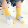 5 пар носков таби с двумя пальцами для детей нового стиля для детей, мальчиков, девочек, студентов, с мультяшными животными, из чистого хлопка, мягкие, с раздельным большим пальцем