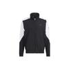 Sport Comfort Casual Windbreaker Jacket Unisex Outerwear Black HE7428