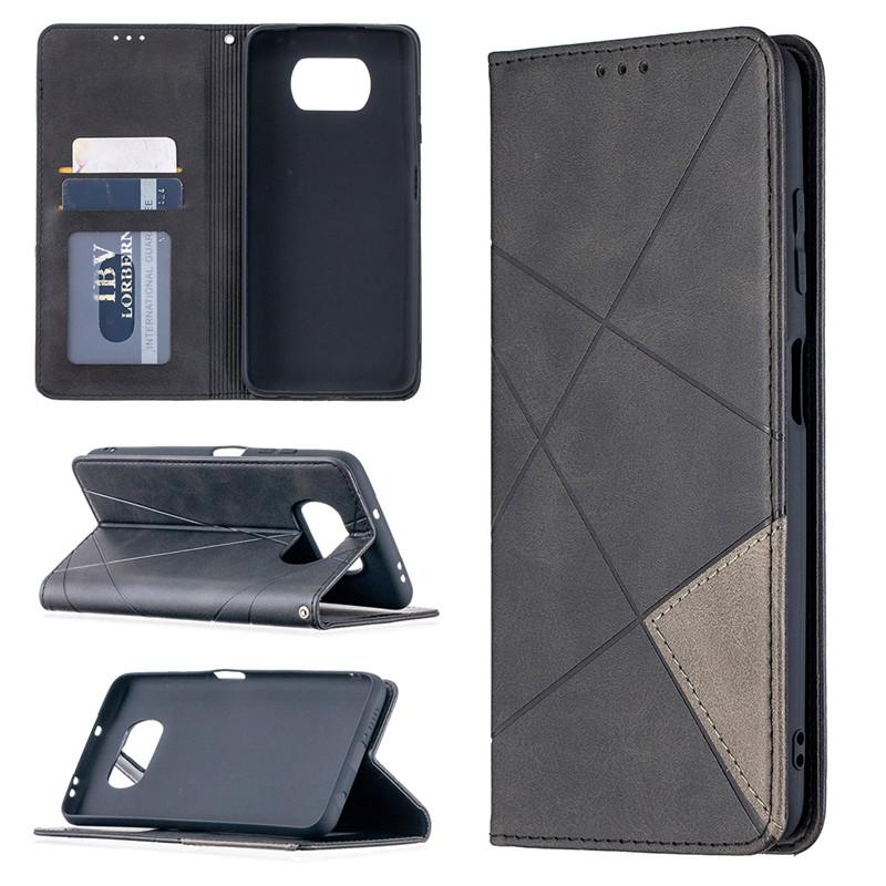 Чехол-книжка для Xiaomi Mi Poco M3 PocoM3 Чехол-книжка для Xaomi Poco X3 NFC F3 Магнитная кожаная подставка Защитный чехол для телефона