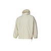 Solid Color Casual Woven Hooded Long Sleeve Jacket Men Jackets Off-White 1382896-273