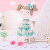 Мягкие игрушки Куклы-младенцы Плюшевые куклы Мечтающая девочка Подарки для детей Мягкие игрушки Подарок на день рождения девочки Весенняя девочка Зеленый