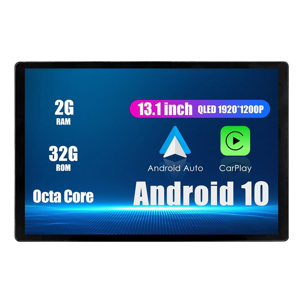 Android-радио 13,1 дюйма, автомобильное стереонавигационное головное устройство, мультимедийный плеер, GPS для Toyota Land Cruiser Lc76 15-21, если применимо