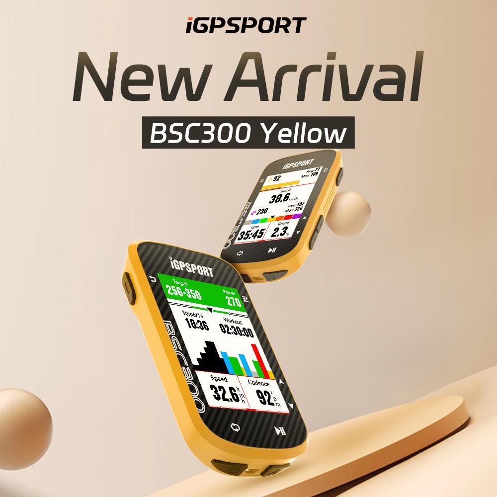 IGPSPORT BSC300 Велокомпьютер GPS Навигация по глобальной карте для велоспорта Беспроводной велокомпьютер Поддержка 8 типов датчиков