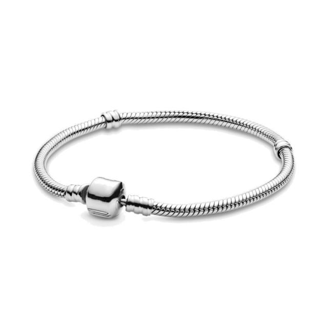New Fashion Bangle Fit Original Fashion Argent 925 Femme DIY Charms Beadeds Handmade Custom Beads Femme Bracelets Jewelry Women
