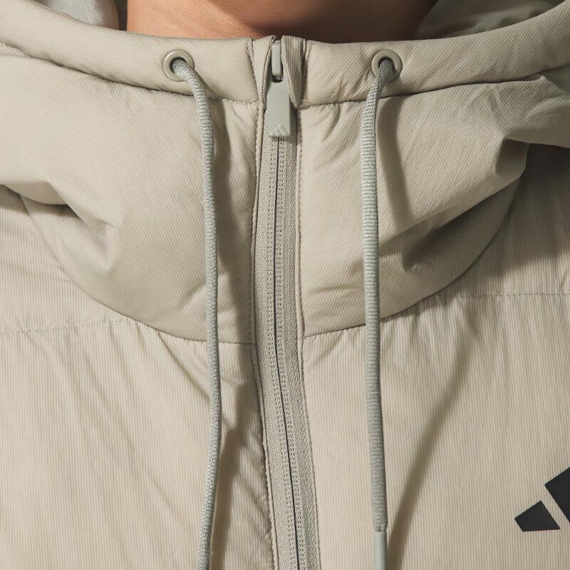 adidas Мужская короткая пуховая куртка с капюшоном ESS 3S KH3989