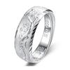 Free 999 Silver Stylish Dragon Carved Pure Silver Adjustable Wedding Fashion Accessory Men's Ring, Size, Ring, Ring, Ring, Size, Ring,