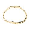 SEIKO 50 meters waterproof Quartz Steel Strap women's watch gold dial SUR552P1