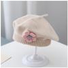 Winter Baby Cute Flower Knitted Beret Woolen Hat