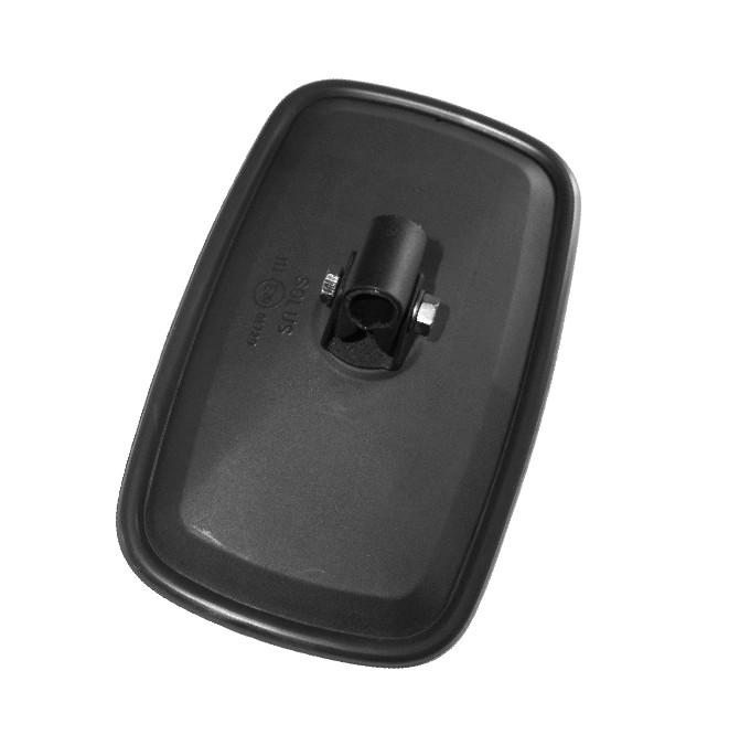 Mirror, universal external mirror, dimensions 145x232, clamp 15-18mm, Polish