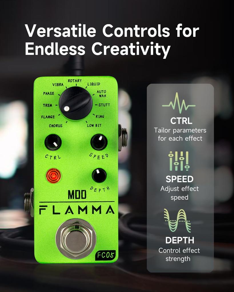 FLAMMA Modulation Pedal Mini FC05
