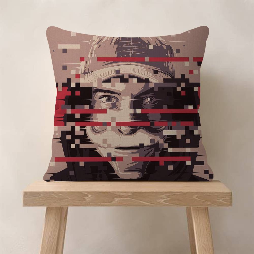 Horror Tv Series Movie Mr RRobot Decorative Room Aesthetics Pillow Case Home Decor Bedroom Sofa Bed Couch Pillow Cover x