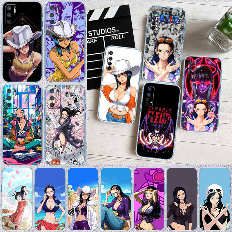 MH121 One Piece Nico Robin Case for Motorola E7 G6 G7 G8 G9 Plus Power Play G10 G20 G04 E30 E40 E22 E20 E13 E15 G22 G23 G05 G75 G35 G55