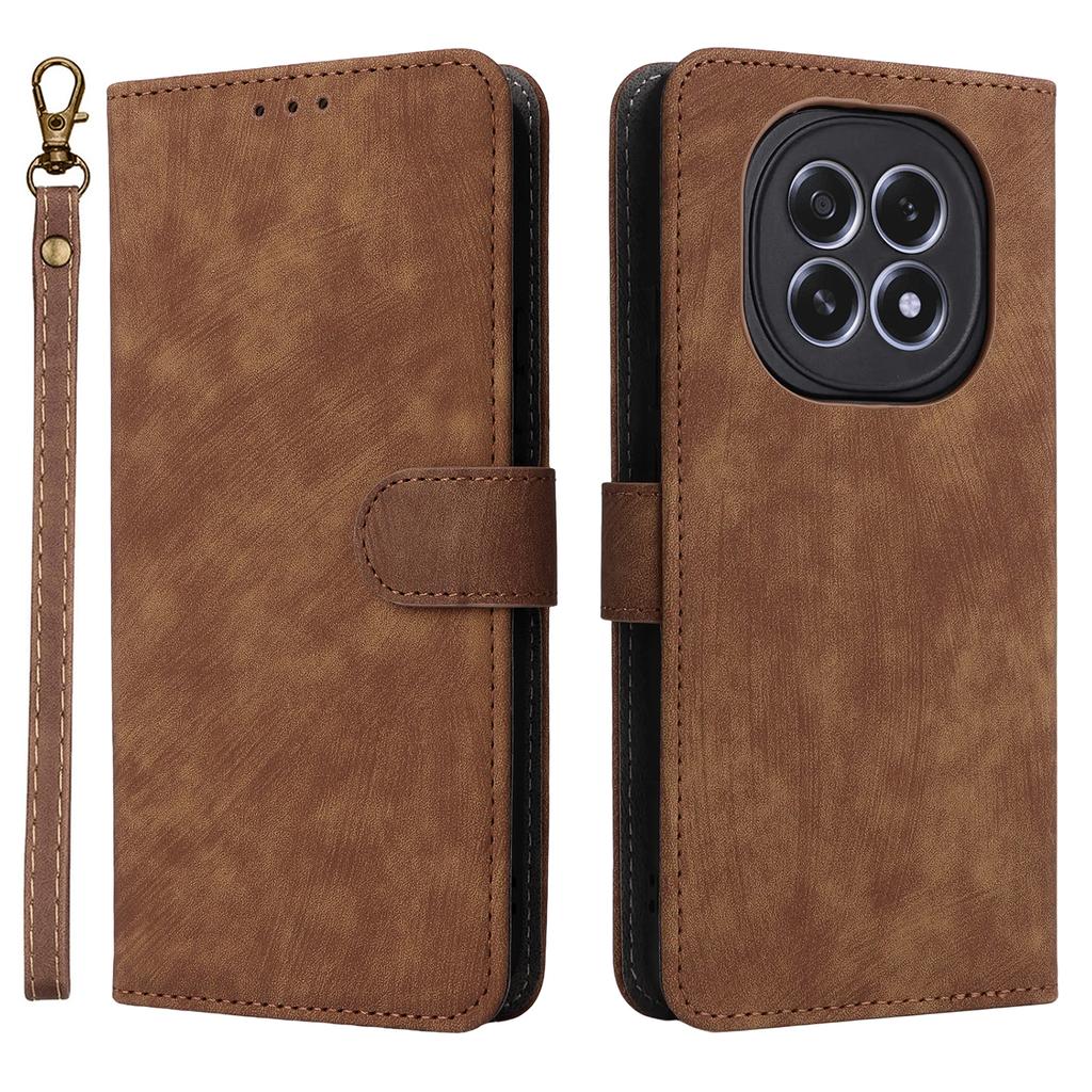 For Oppo F29 5G/A5 5G Case Wallet RFID Blocking PU Leather Cover Stand with Strap