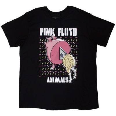 Pink Floyd Унисекс Взрослая Футболка с Принтом Животных и Мультфильмов на Спине