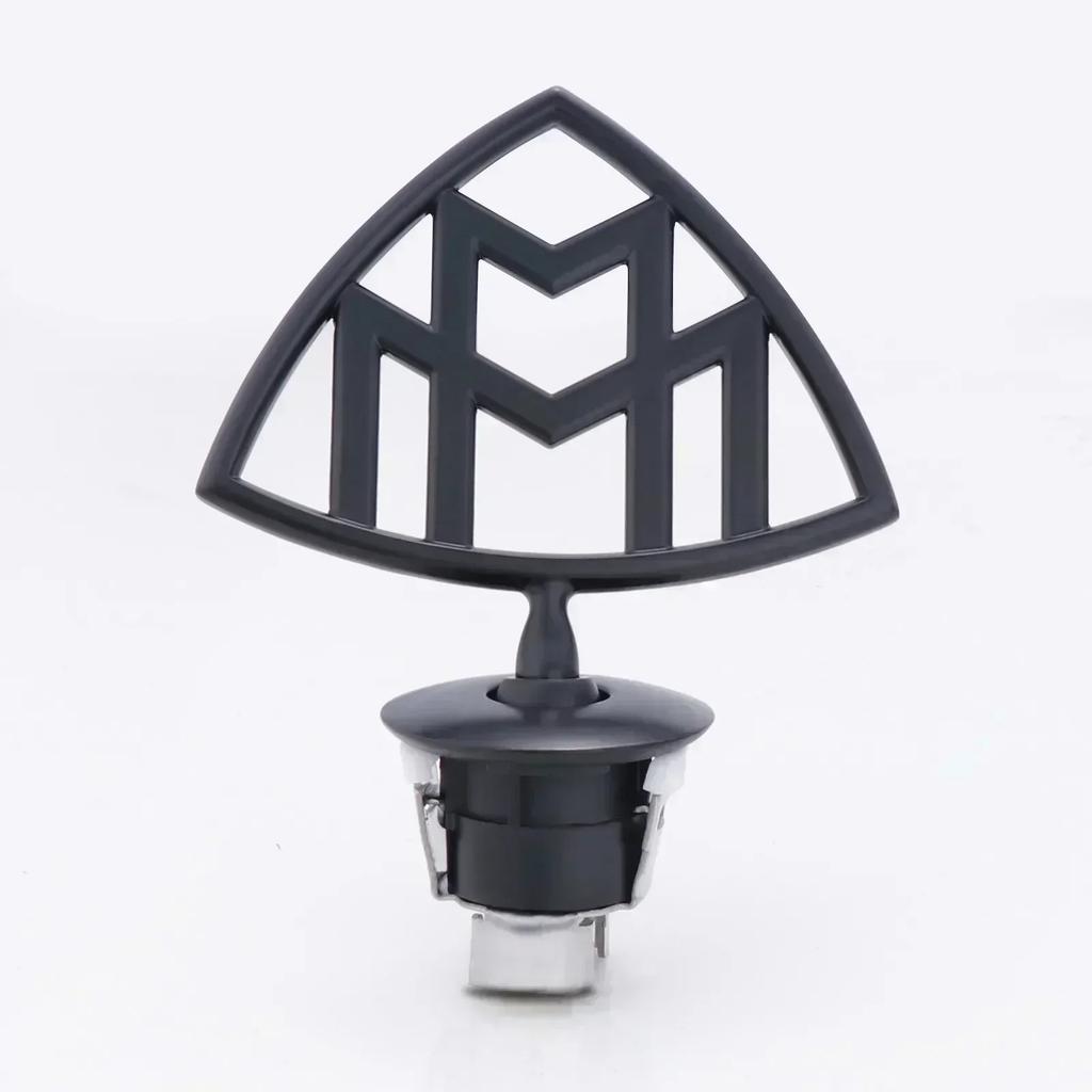 CEV5 3D Car Front Bonnet Hood Emblem Round Zinc Alloy Badge For Mercedes Benz C E S Class W204 W205 W212 W213 W211 W220 W222 W223