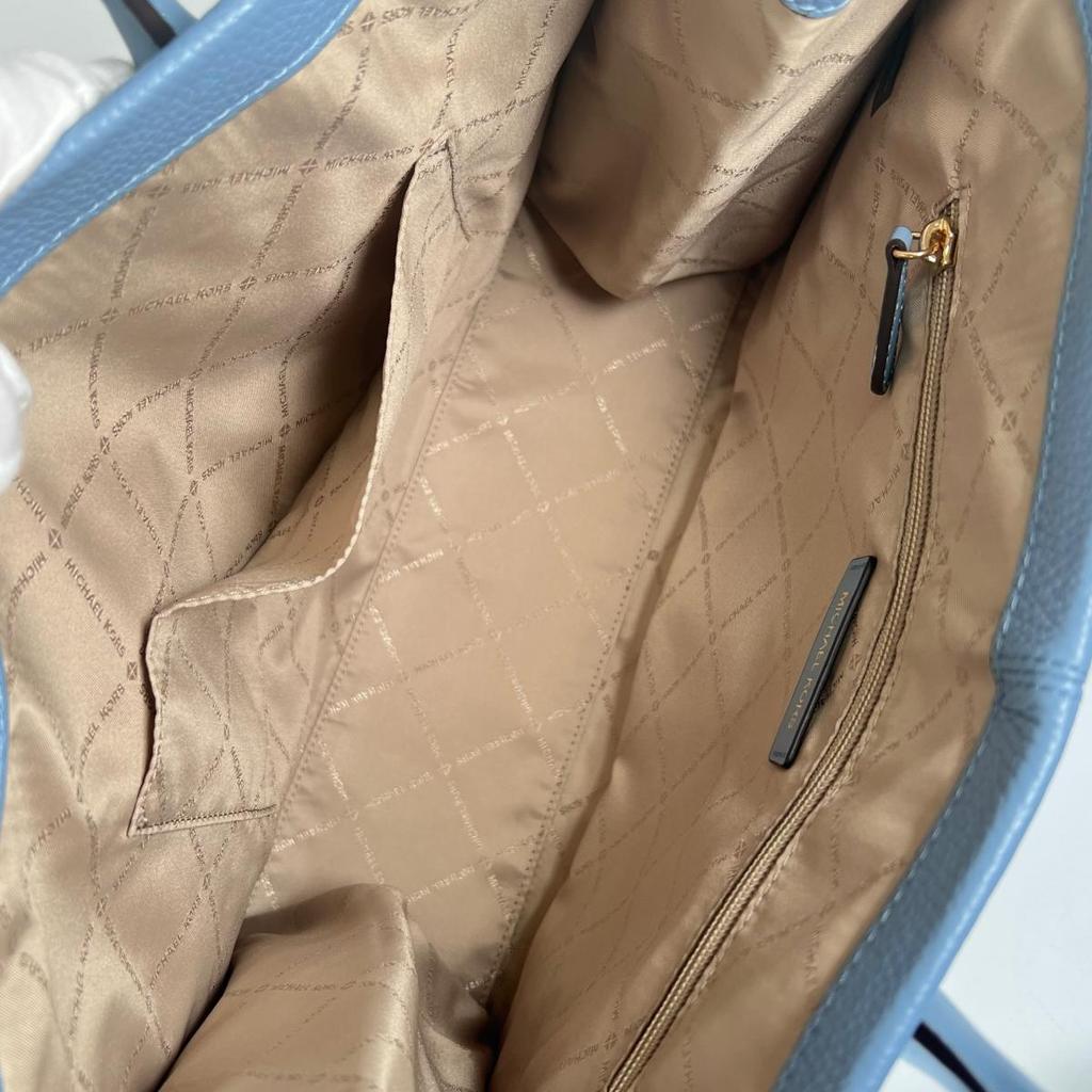 Michael Kors Сумка на плечо Сумка ручная Коровья кожа Светло-голубой Женская 35S2G7ZT7L Б/у