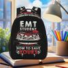 Гордый парамедик EMT Экстренный медицинский техник Медик Спасательный рюкзак Студент Мальчики Девочки Сумка для книг Детская школьная сумка Наплечные сумки