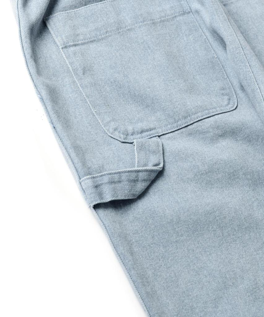 ANNOT Dyeing Painter Fatigue Pants Light Blue