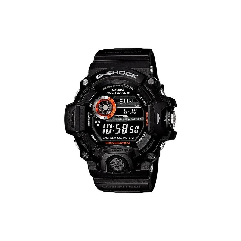 Casio G-SHOCK MASTER OF G Range Man тройная индукция солнечный механизм ремешок из смолы японские и корейские часы мужские часы черный циферблат GW-9400BJ-1JF