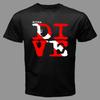 Scuba Dive Scuba Diving Equipment Gear Diver Flag T-shirt Summer Men Short Sleeve Cotton Tshirt Tees Streetwear
