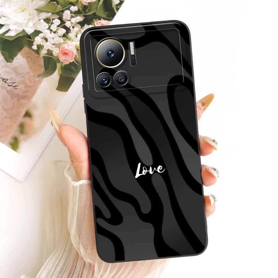 Для Infinix Note 12 VIP Чехол Милый Кот Мультяшный Цветок Силиконовая Крышка Для Infinix Note12 VIP 12 Vip X672 6.7" Чехлы Для Телефона Coque