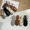 Fashion 2025 Sandals Ladies Shoes Summer Women's Heels Soft New Girls Comfort Retro Scandals Slides Comfort Shoes for Women 2025 Sandals