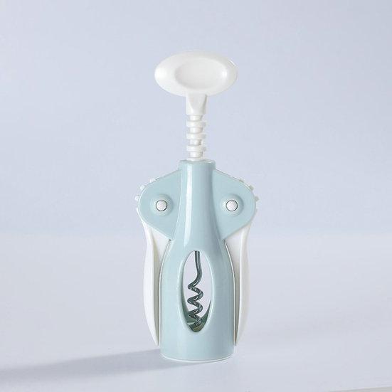 Открывалка для бутылок, удобная ручка, Нескользящая многоразовая ручная спиральная конструкция, открывалка для вина, средство для удаления винных пробок, товары для дома