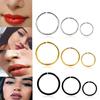 Hoop Ear Piercing Lip Nose Rings Steel Nose Ring Cartilage Piercing Nose Ring