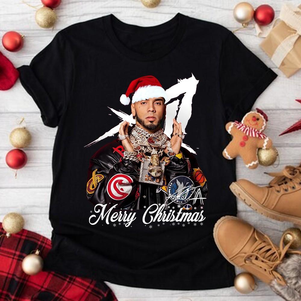Halloween Anuel AA Christmas Men All Size T-Shirt 20D2248