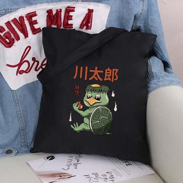 Женские складные сумки, сумки на плечо, повседневные сумки для покупок, сумки для девочек, экологически чистая холщовая сумка с забавным узором, большая сумка