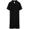Elegant Pattern Monogram Cotton Polo Dress Women Dresses 44D208G