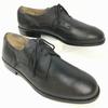 80s90s European Vintage BALTES Service Shoes Plain Toe Black Size 8 26.5 Men’s(USED)