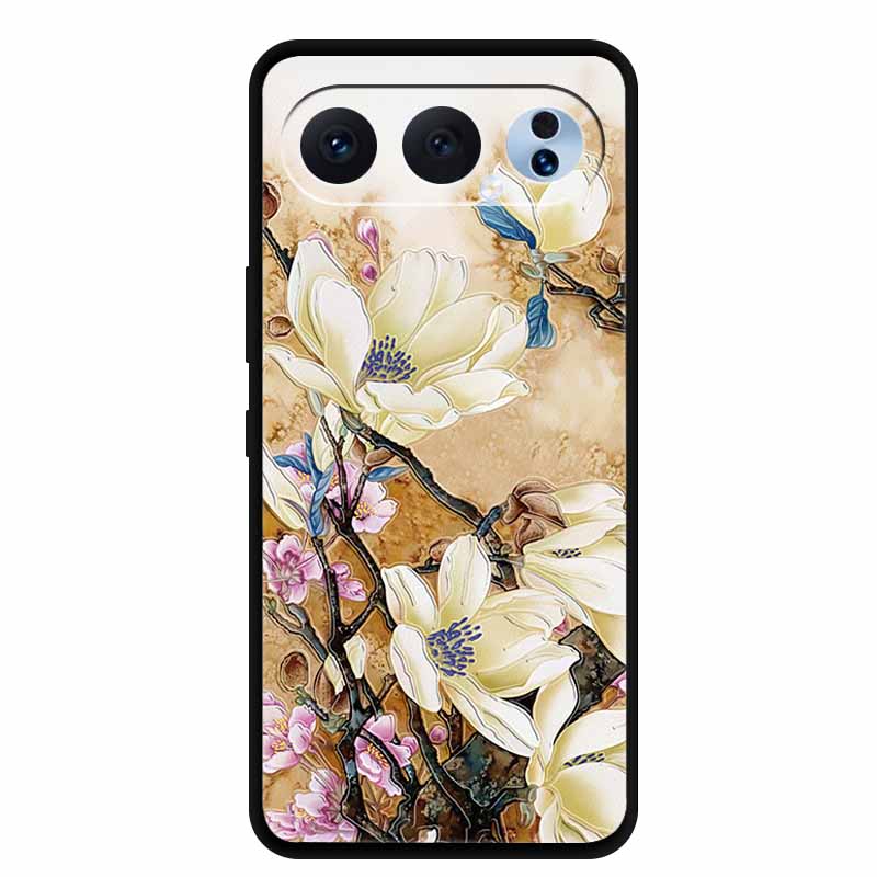 6.55" For Honor 500 Pro 5G Case 3D Emboss Flowers Black Silicone Soft Phone Cases For Honor 500 Pro 2025 Back Cover Shell Fundas