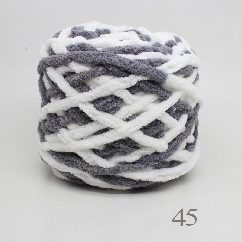 Толстая пряжа Ice Wool для вязания одеял, тапочек, шейных платков и шарфов