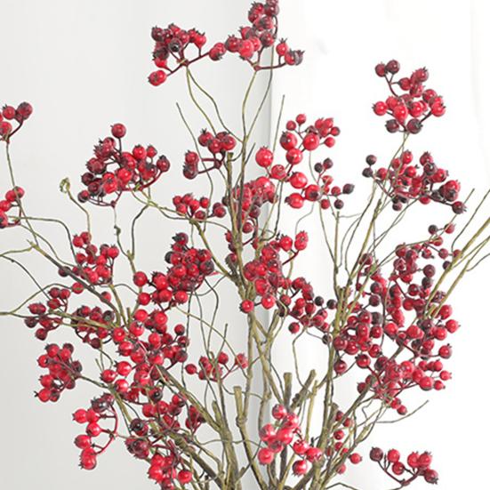 1шт американская клюква ягоды небольшой свежий искусственный цветок свадебный декор