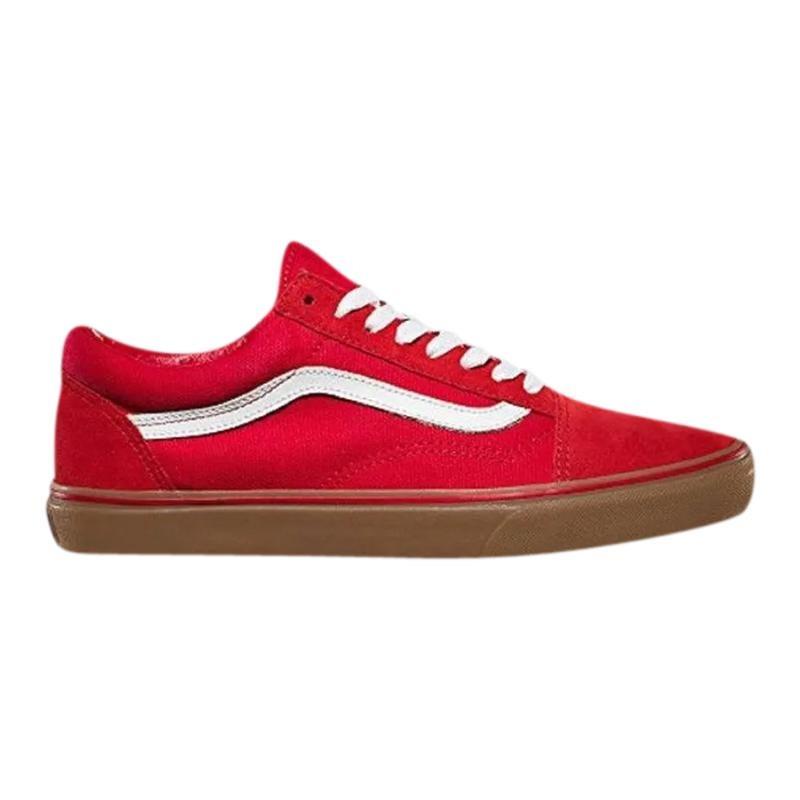 Vans Old Skool unisex low-top skate shoes red VN0001R1GIA
