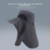 Men's Summer UV Protection Fishing Hat with Face and Neck Cover