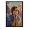 Poster Angelic Reverie Poster Angelic Reverie, 30X40 Cm, Frameless, Premium Canvas On Stretcher