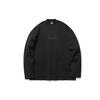 Li Ning Plain Embroidered Loose Round Neck Long Sleeve Sweatshirt Men Sweatshirt Black AHSR269-1