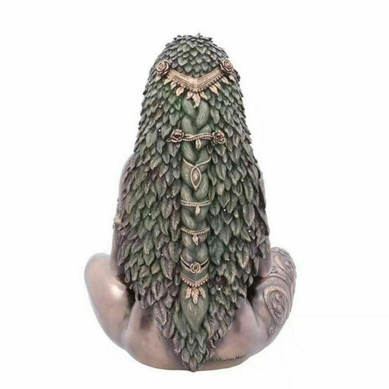 Эфирная Мать-Земля, скульптура Гайи, художественная статуя, раскрашенная фигурка, Великобритания