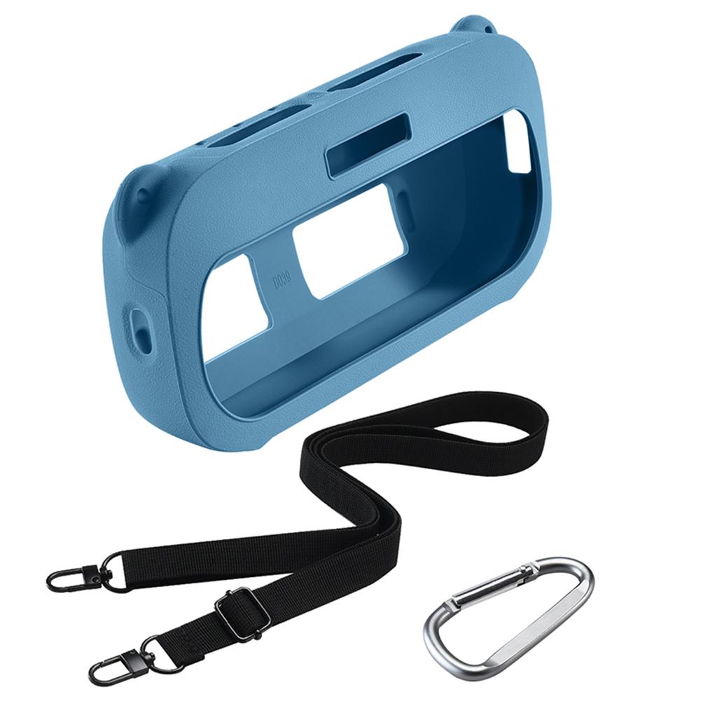 Silicone Case Cover Travel Protective Carrying Pouch with Shoulder Strap for Bose SoundLink Flex 1st Gen 2nd Gen BT Speaker