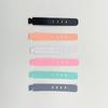 10 Pcs Reusable TPR Cable Fastening Straps Adjustable Multicolor Cord Organizers for Home Office Travel Use