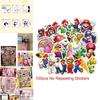 High-quality Super Mario Bros Princess Kawaii Notes Stickers For Diy Projects