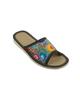 Open House Slippers with Łowicz Pattern, Women's House Slippers 37