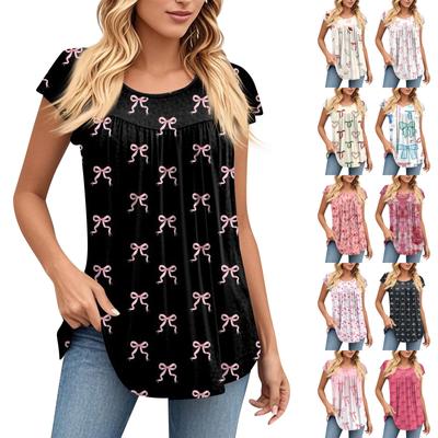 Женская футболка средней длины с круглым вырезом и коротким рукавом, свободная повседневная футболка с коротким рукавом, топ